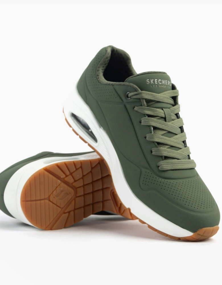 UNO - STAND ON AIR Mens Trainers Olive