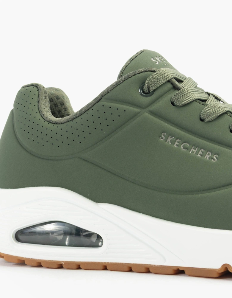 UNO - STAND ON AIR Mens Trainers Olive