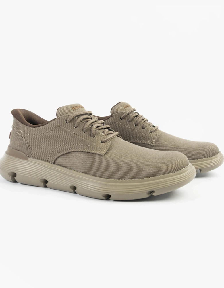 GARZA - CLIVE Mens Shoes Dark Taupe