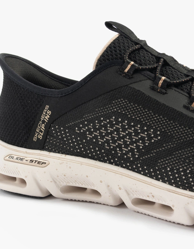 GLIDE-STEP GRATIFY - PACE Womens Trainers Black/Gold