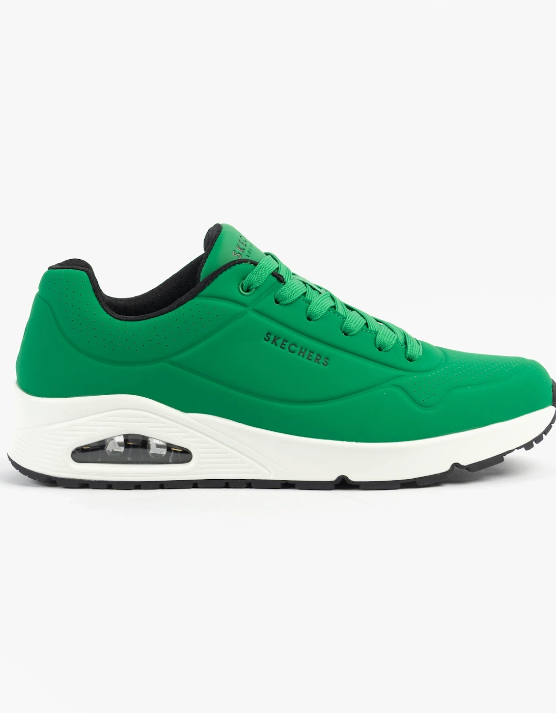 UNO - STAND ON AIR Mens Trainers Green White, 7 of 6