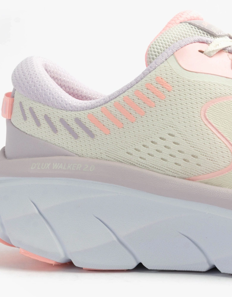 D'LUX WALKER 2.0-ACTIVE PACE Womens Trainers Off White/Pink