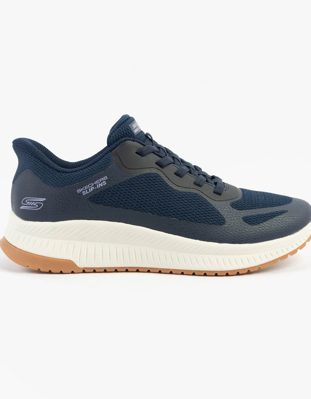 BOBS SQUAD 4 - STAPLE LOOK Womens Trainers Navy/Grey/Pink, 7 of 6