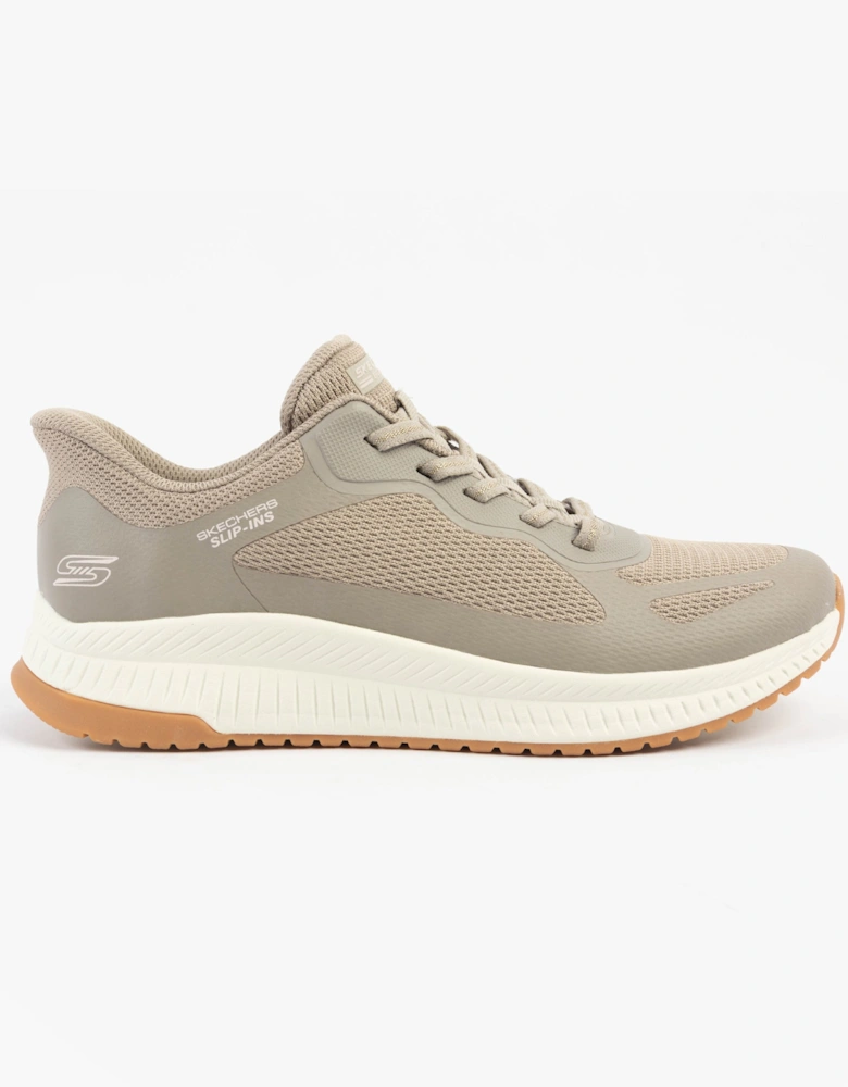 BOBS SQUAD 4 - STAPLE LOOK Womens Trainers Taupe