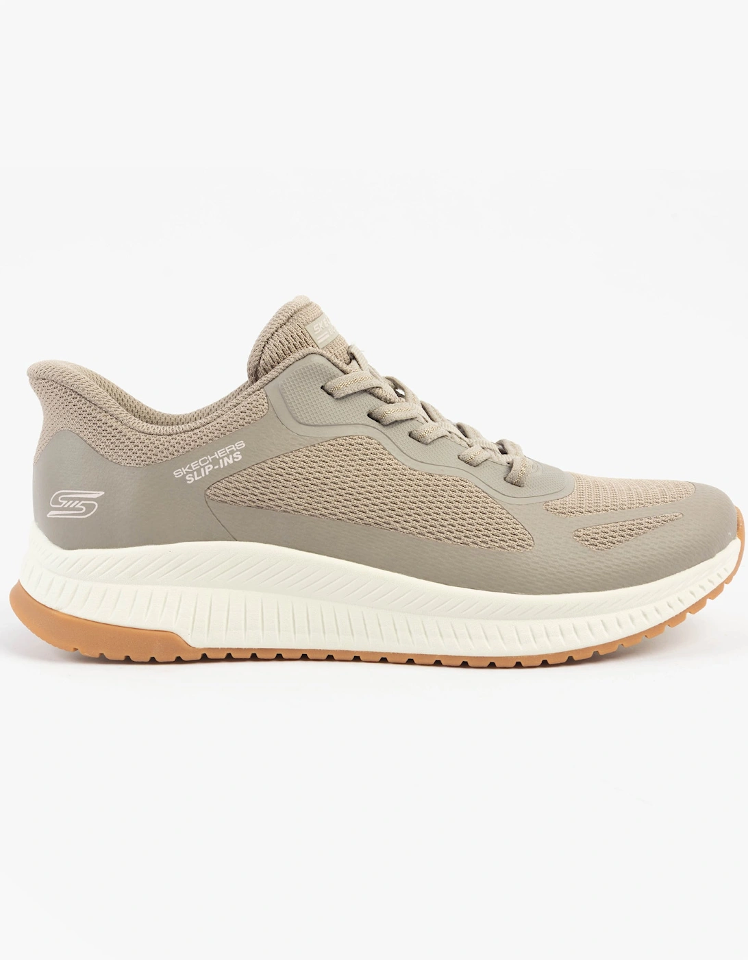 BOBS SQUAD 4 - STAPLE LOOK Womens Trainers Taupe, 7 of 6
