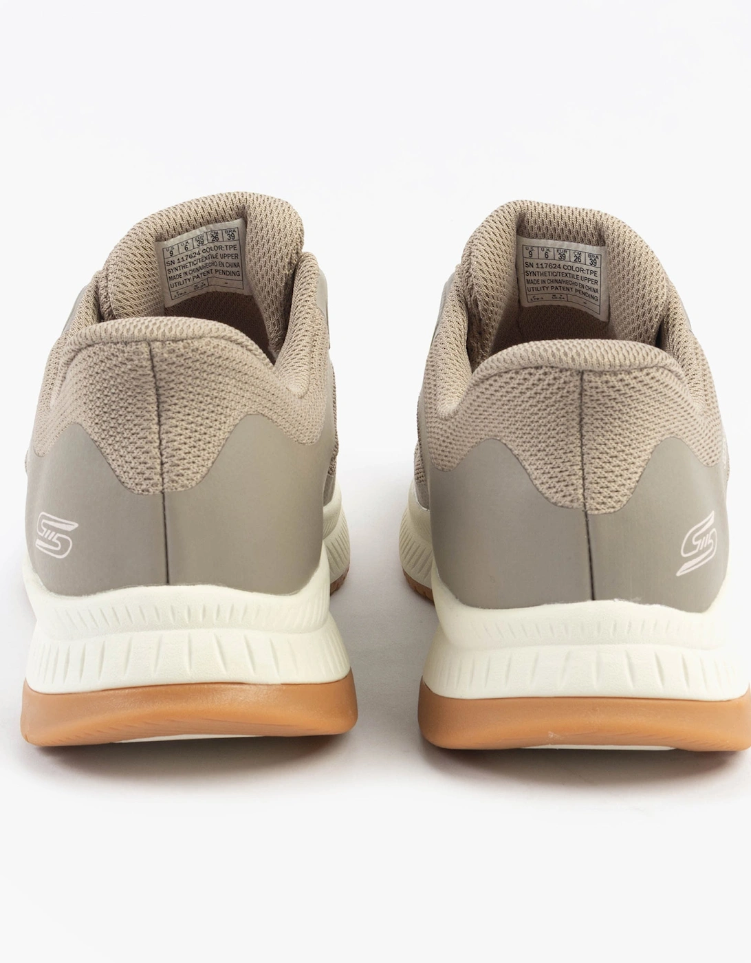 BOBS SQUAD 4 - STAPLE LOOK Womens Trainers Taupe