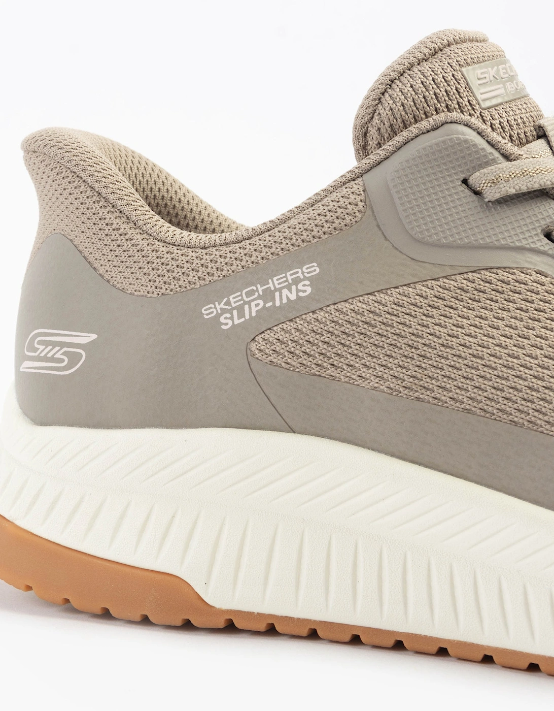 BOBS SQUAD 4 - STAPLE LOOK Womens Trainers Taupe