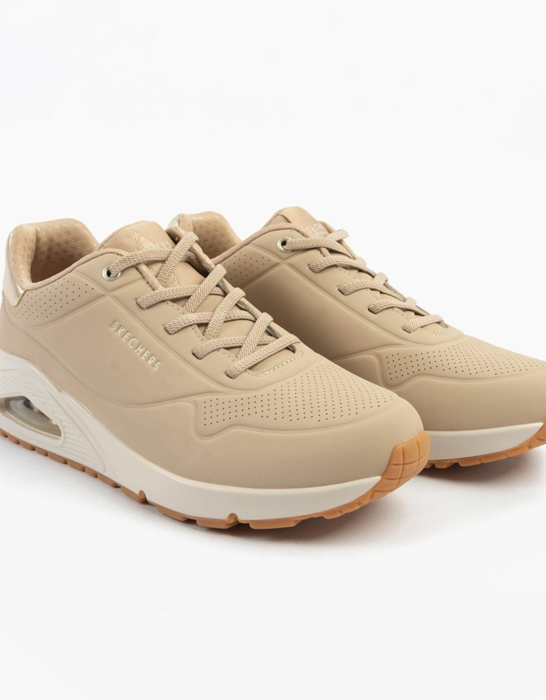 UNO - SHIMMER AWAY Womens Trainers Nude
