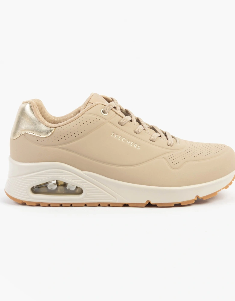 UNO - SHIMMER AWAY Womens Trainers Nude