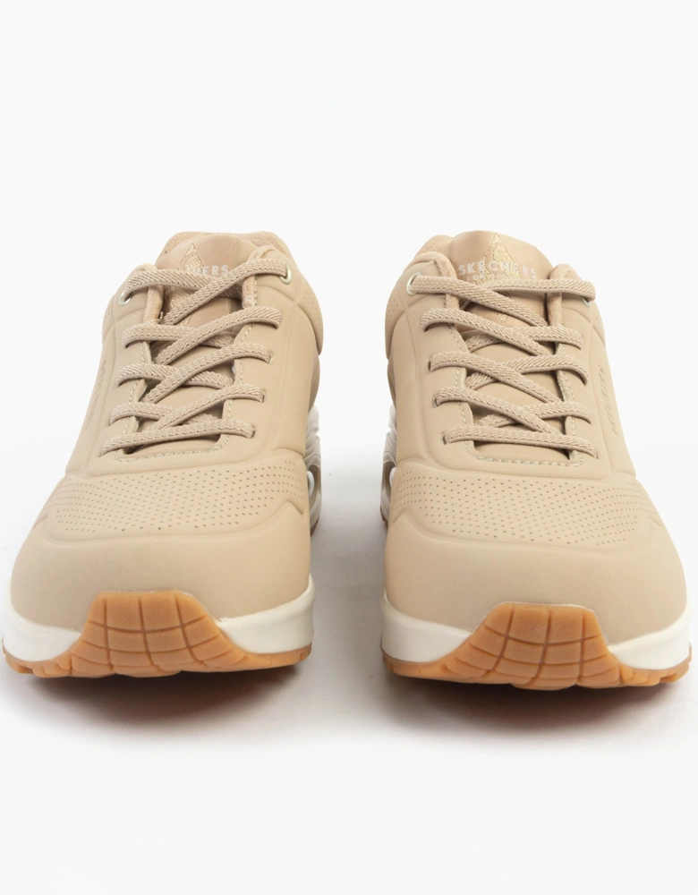 UNO - SHIMMER AWAY Womens Trainers Nude