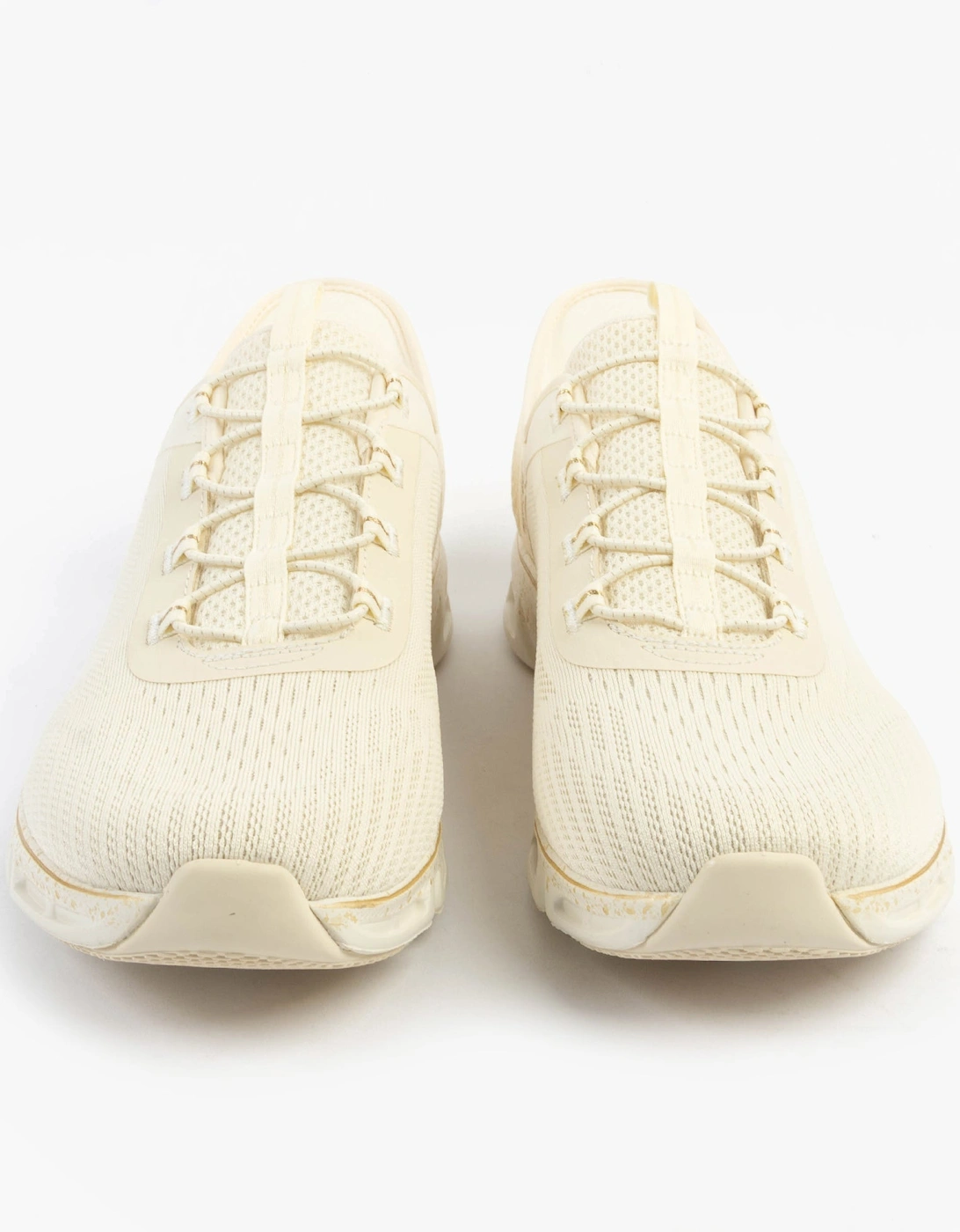 GLIDE-STEP GRATIFY - PACE Womens Trainers Natural/Gold