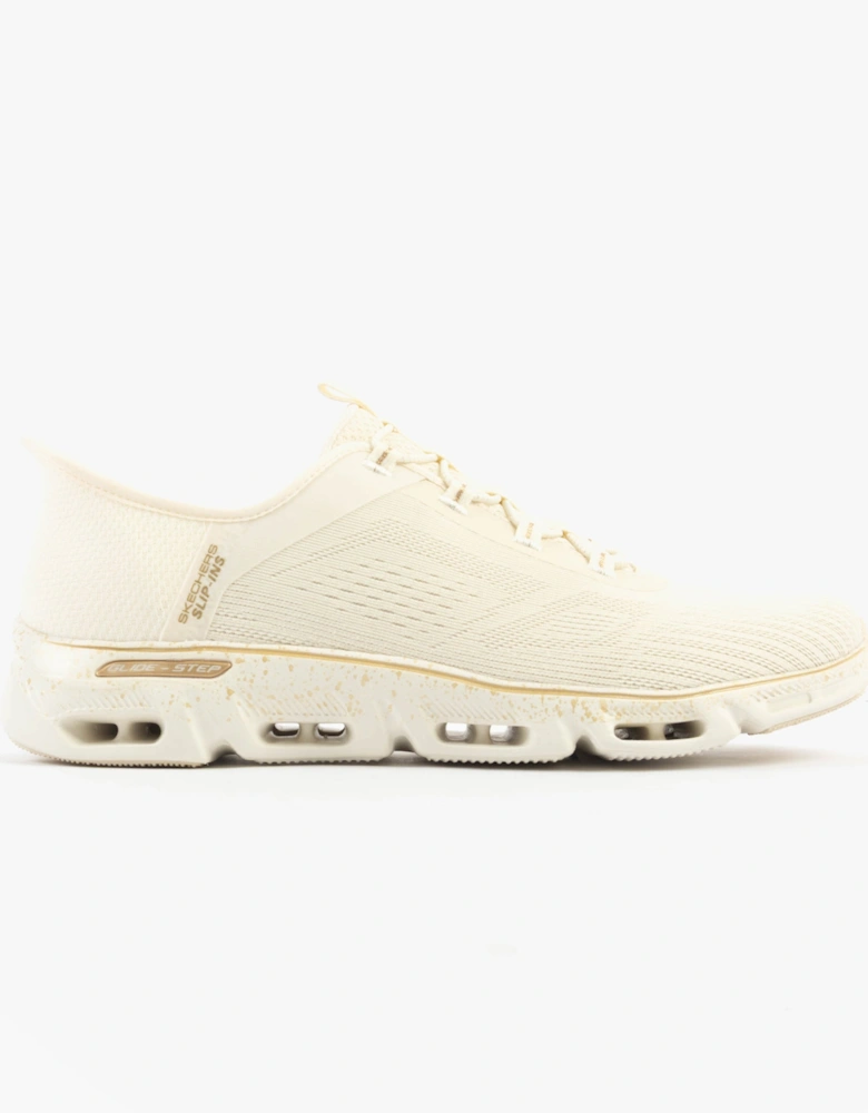 GLIDE-STEP GRATIFY - PACE Womens Trainers Natural/Gold