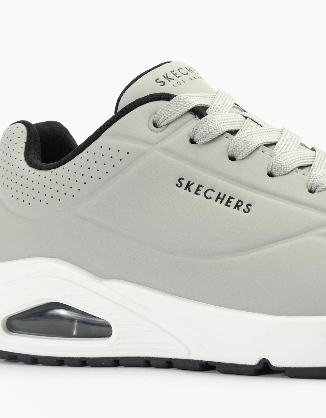 UNO - STAND ON AIR Mens Trainers Light Grey/Black
