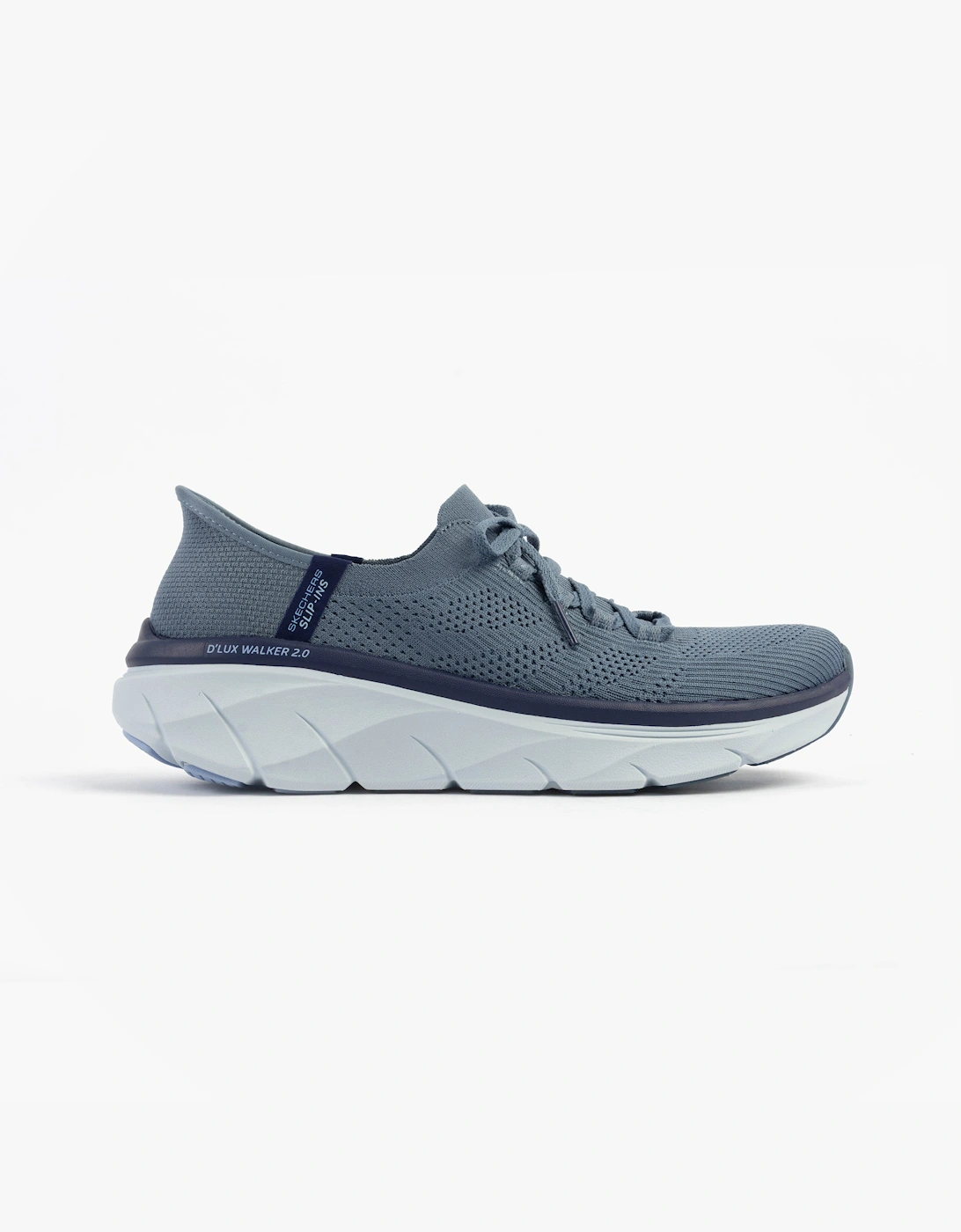 Skechers Women's Skechers 150105/SLT D'LUX WALKER 2.0 - THRILL MOVEMENT Womens Trainers Slate - Grey