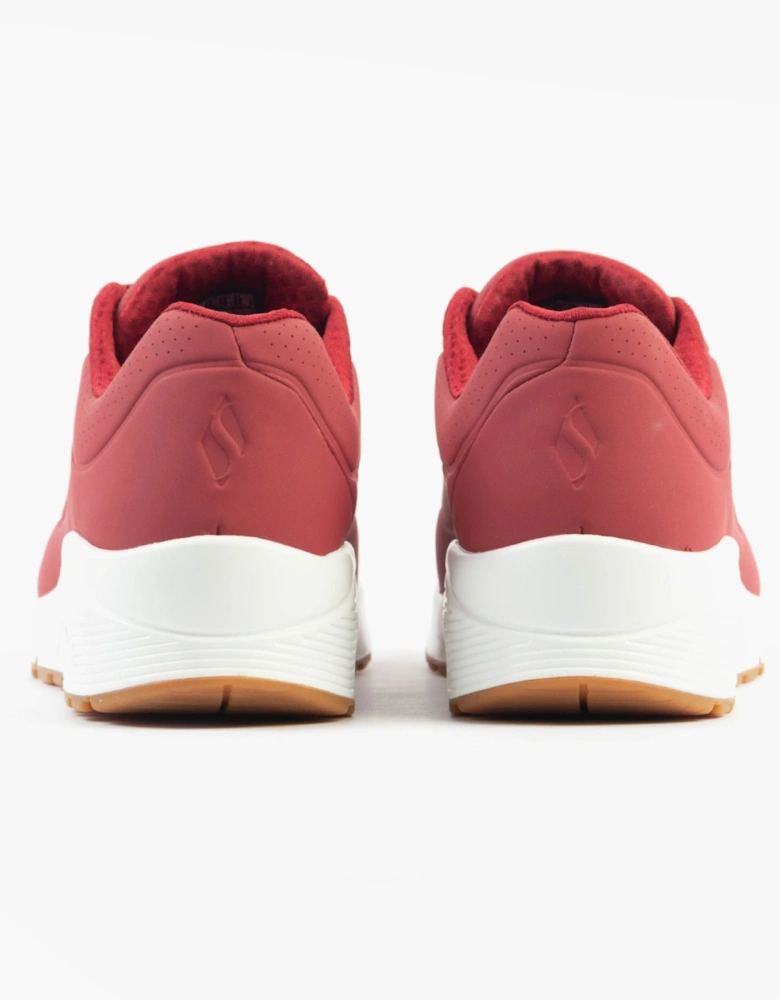 UNO - STAND ON AIR Mens Trainers Dark Red