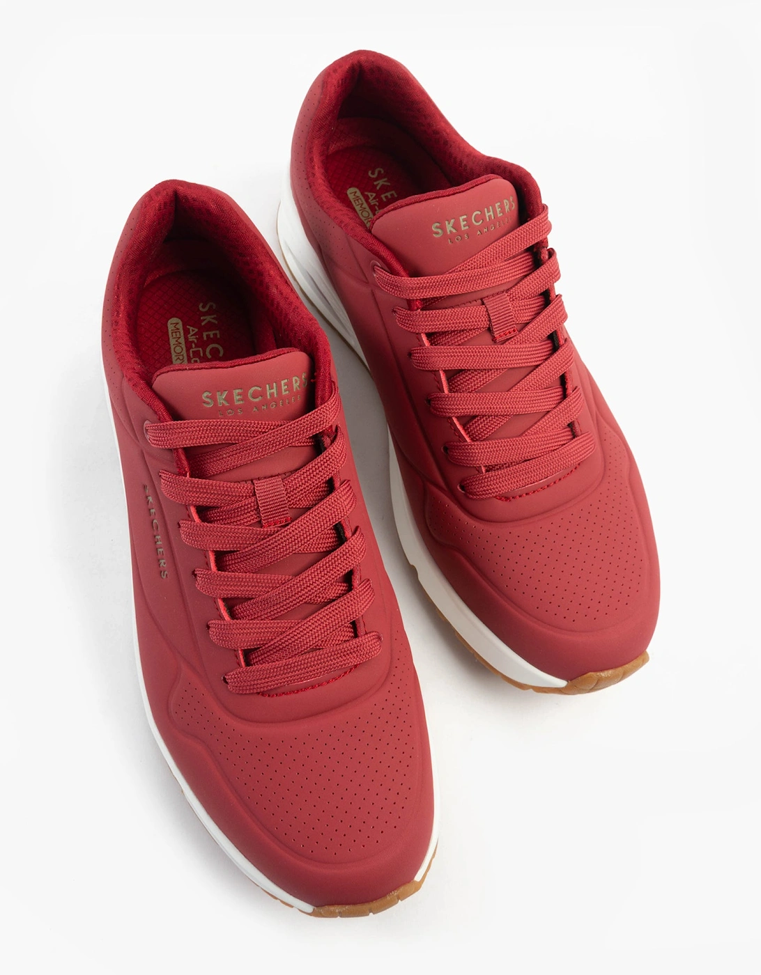 UNO - STAND ON AIR Mens Trainers Dark Red