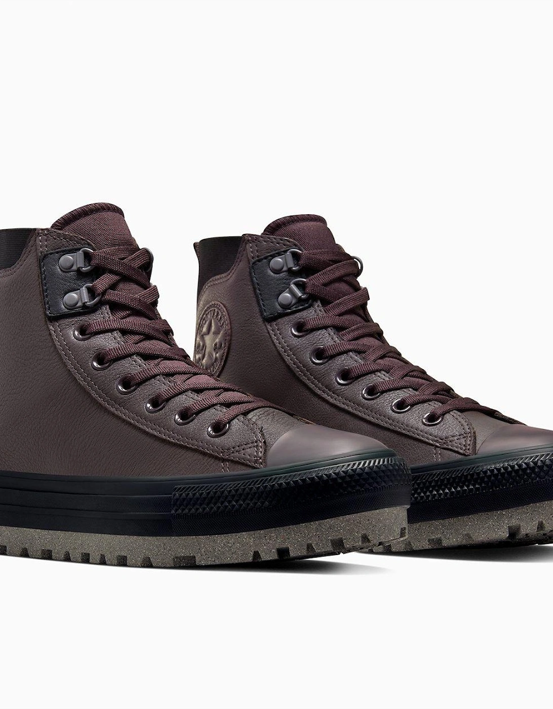 Mens Counter Climate Chuck Taylor All Star City Trek Hi Top Trainers - Brown