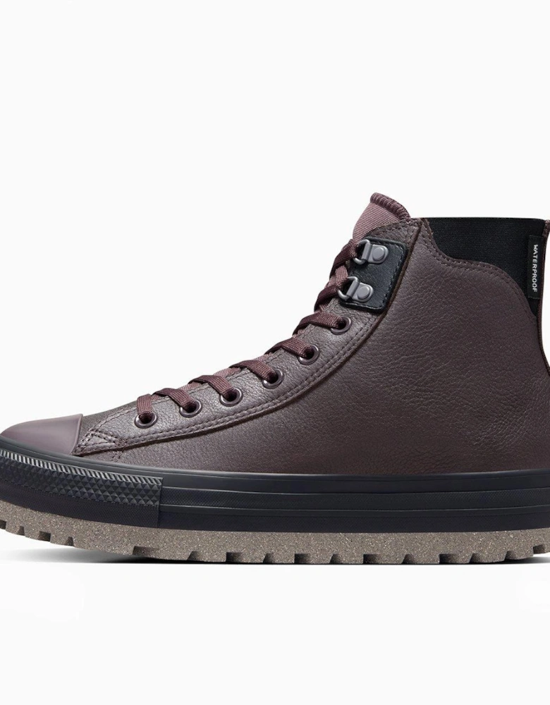 Mens Counter Climate Chuck Taylor All Star City Trek Hi Top Trainers - Brown
