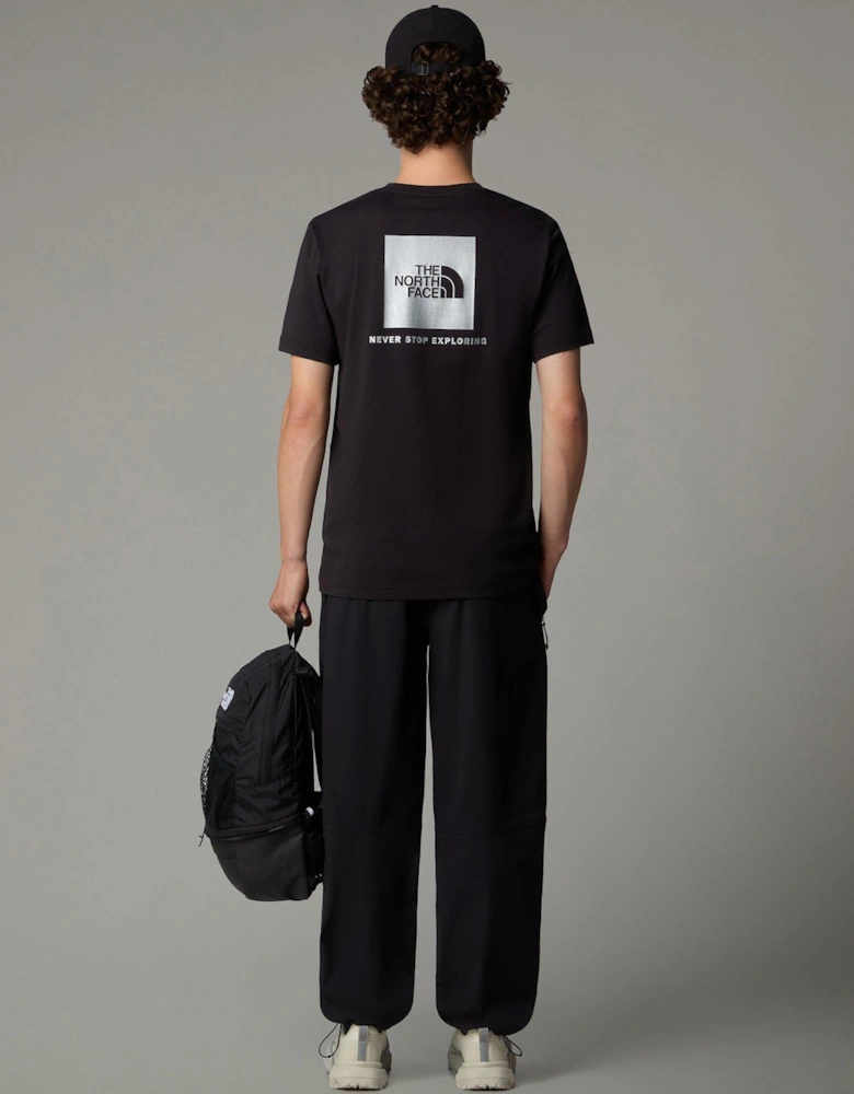 Men's Short Sleeve Reflective Box NSE Tee - Black
