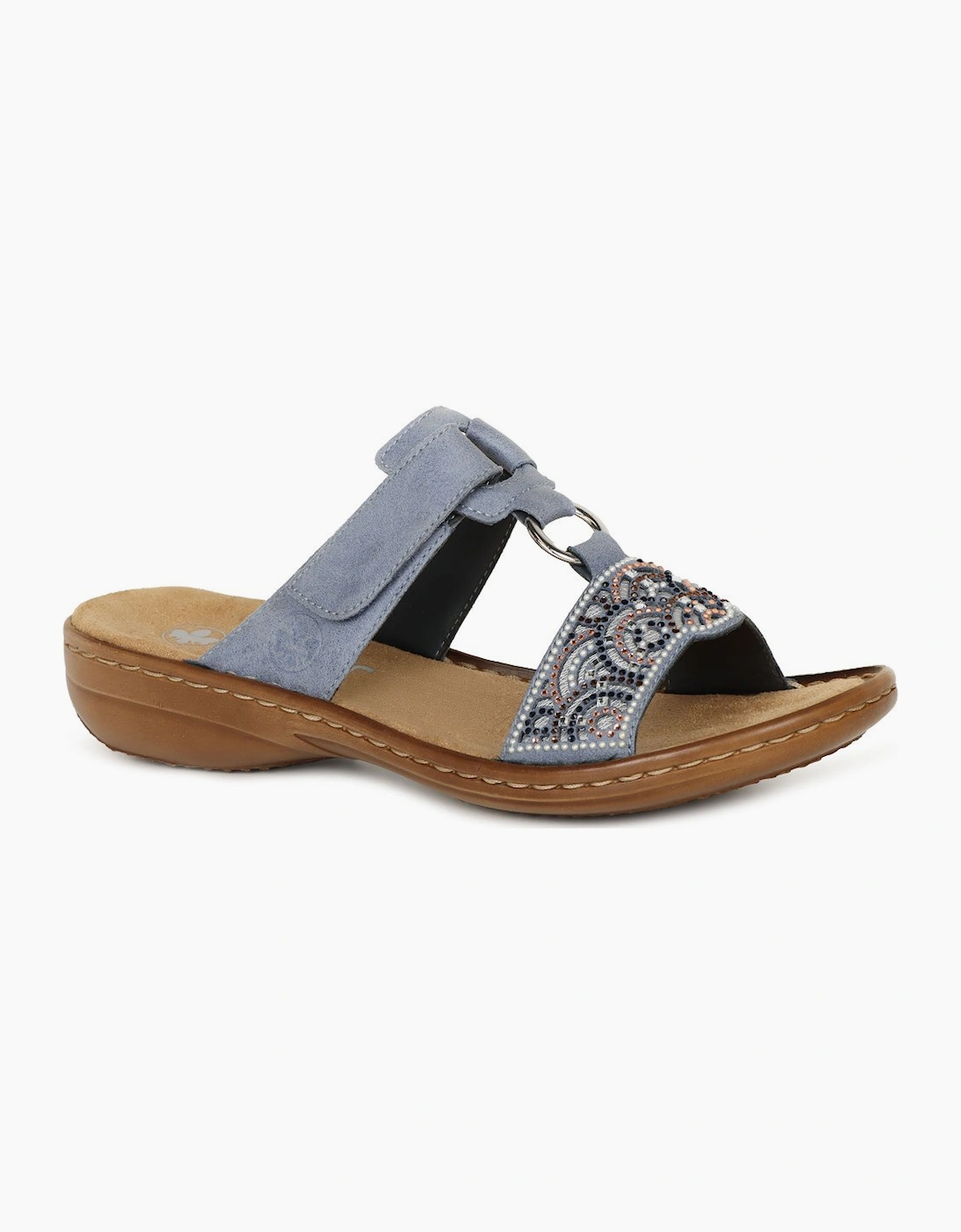 Rieker Women's Radiance Womens Sandals - Grey - Size: 6