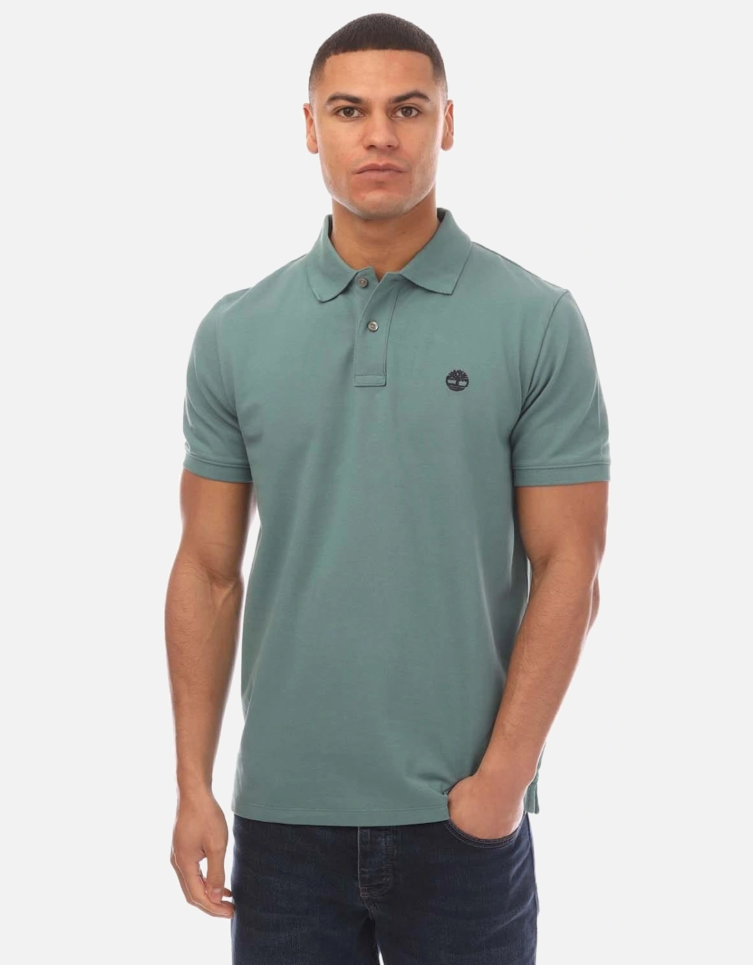 Unisex Adult Millers River Pique Polo Shirt, 4 of 3