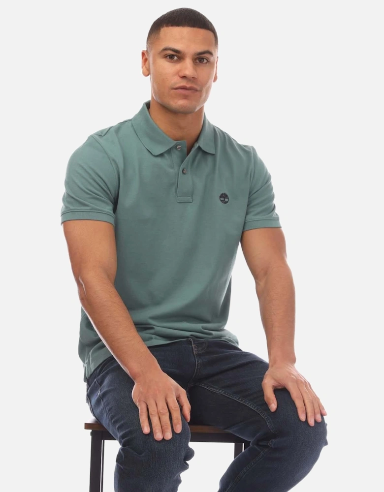 Unisex Adult Millers River Pique Polo Shirt