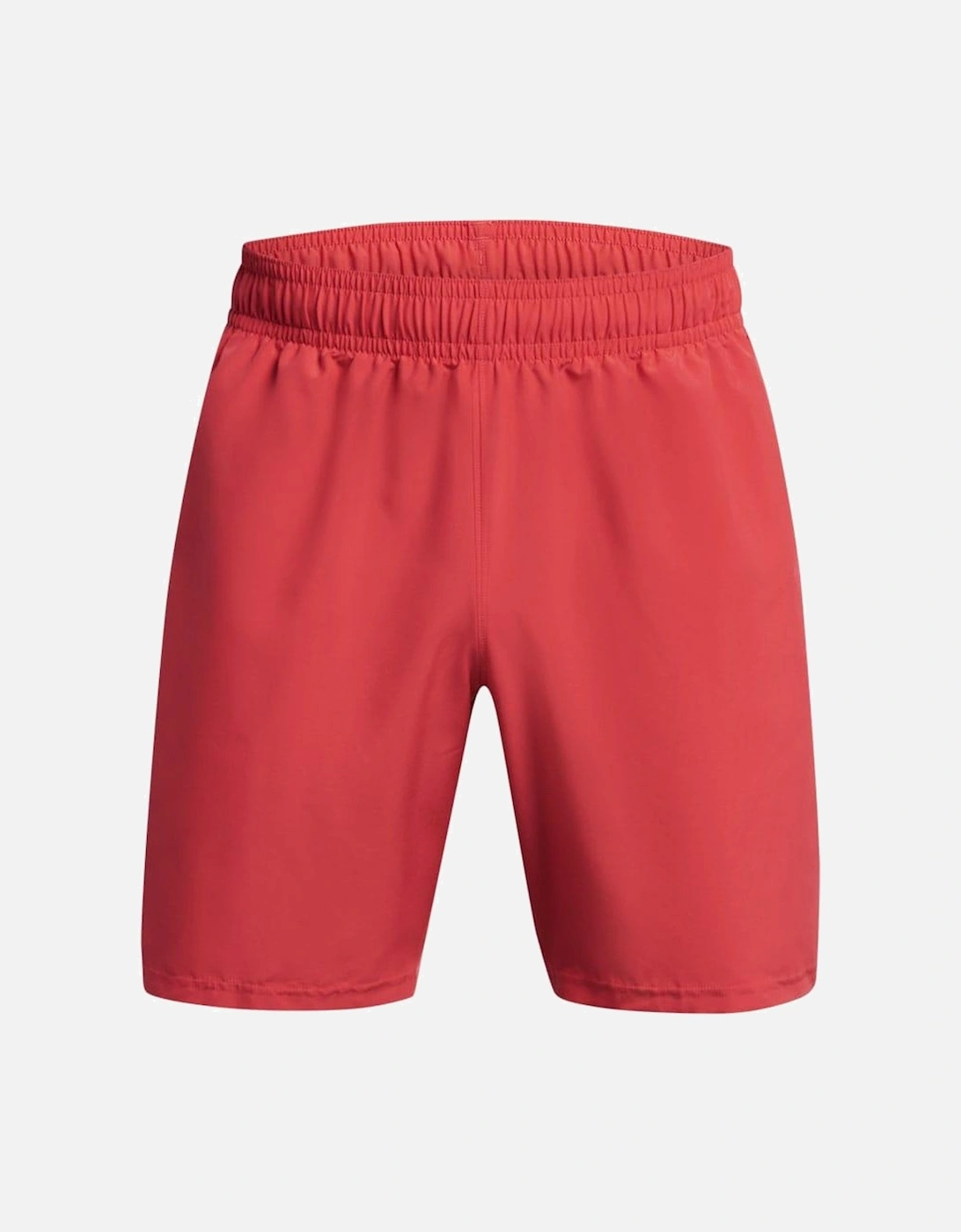 Under Armour Men's Red Tech Wordmark Woven Shorts - - : 32/30/31 S