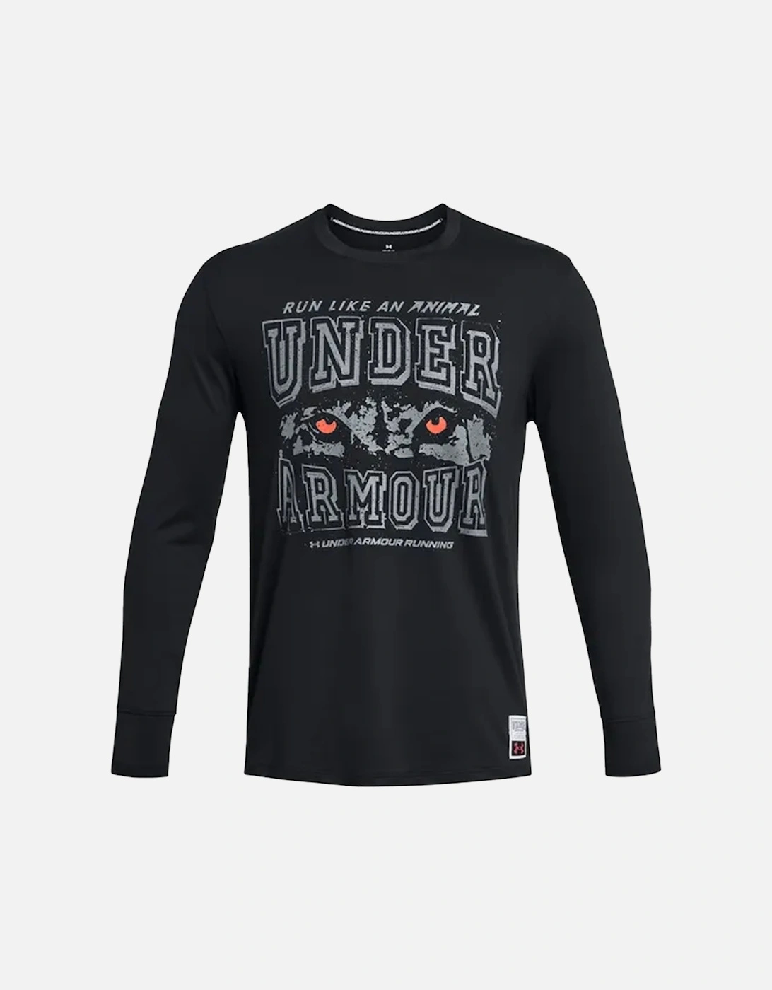 Mens Run Like An Animal Long-Sleeved Warm Up Top, 4 of 3