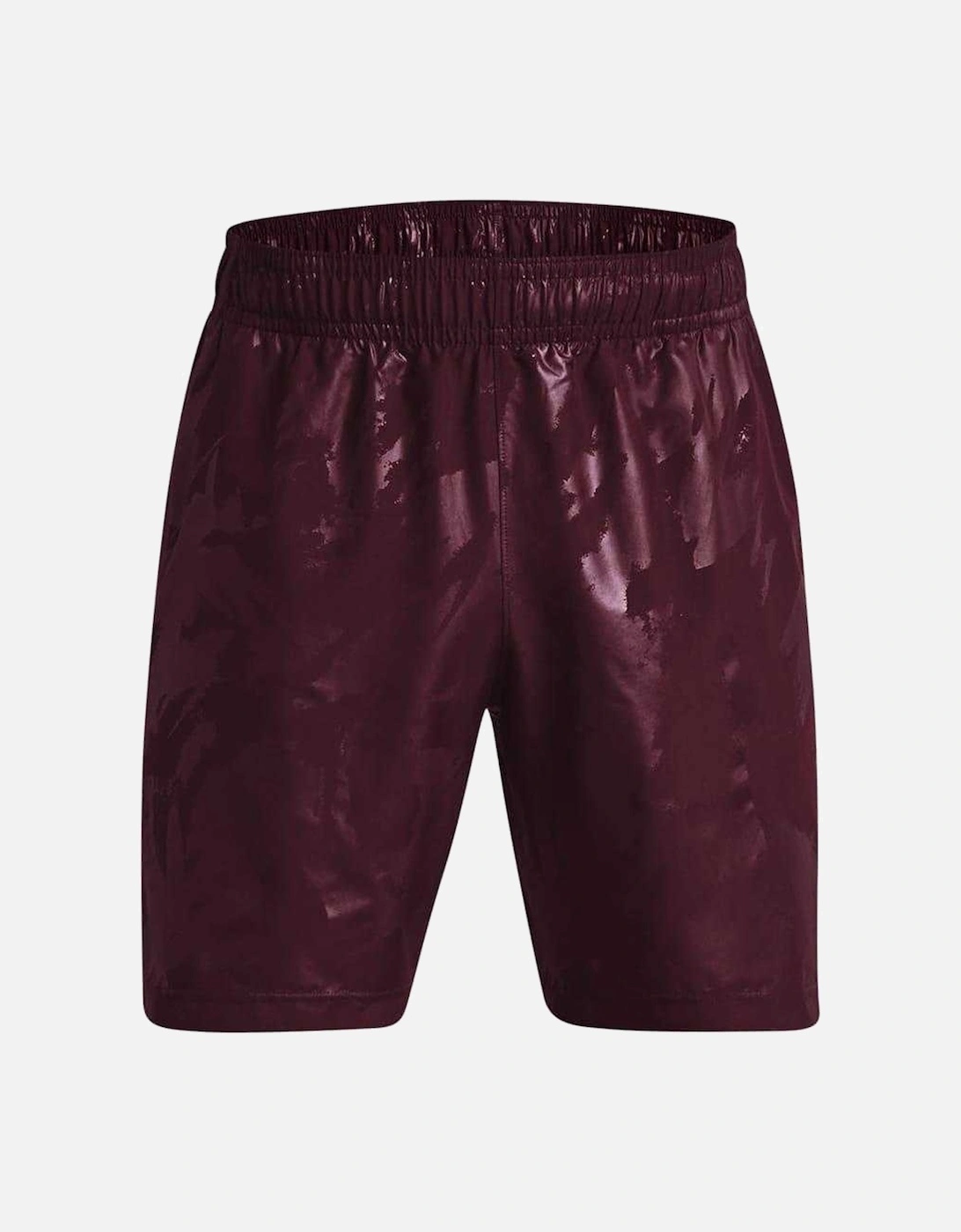 Under Armour Men's Black Tech Woven Embossed Shorts - - : 32/30/31 S