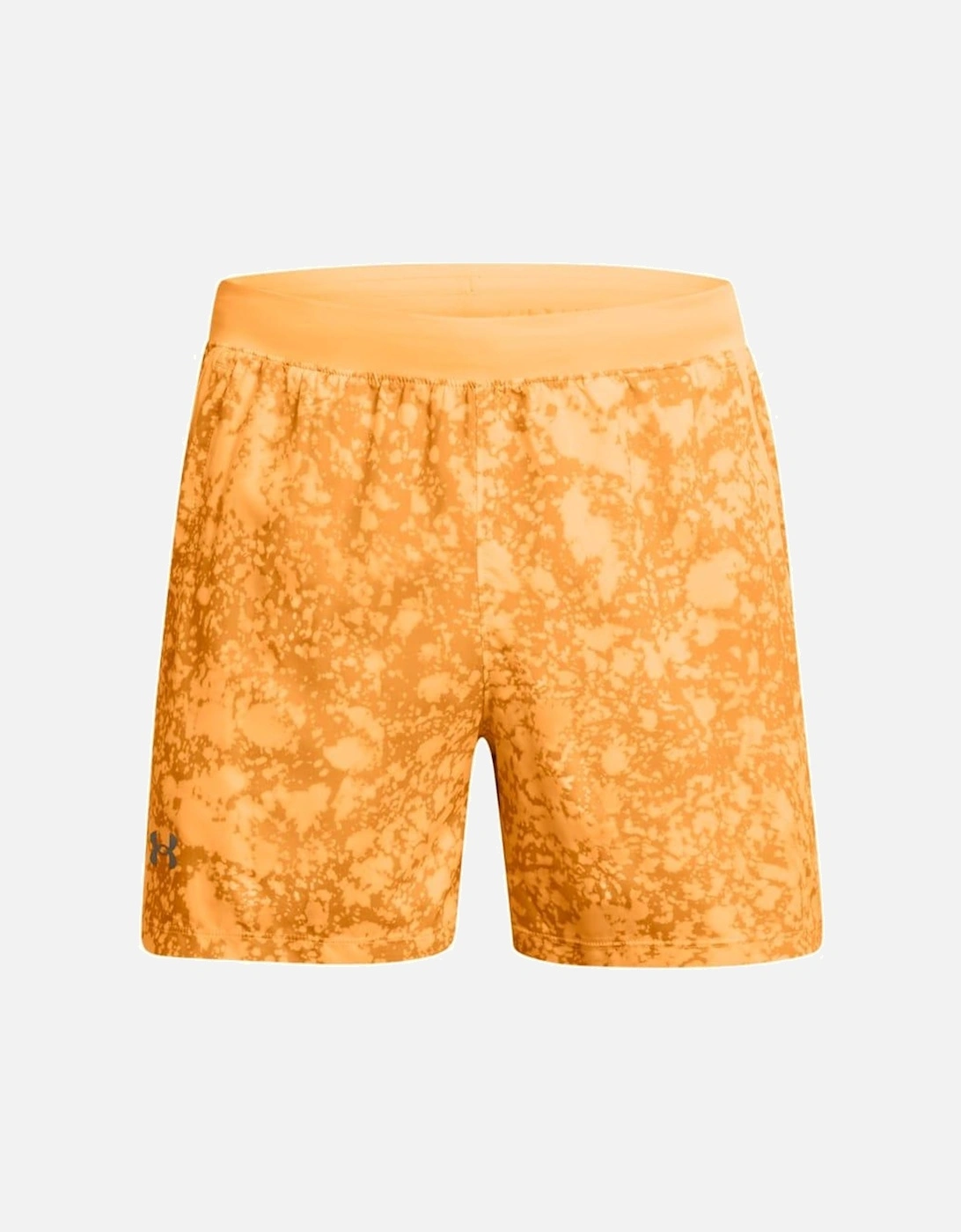 Under Armour Men's Orange Launch Printed Shorts - - : 32/30/31 S