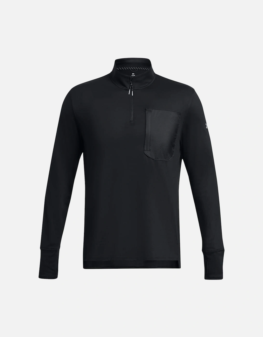 Mens Trail Run Quarter Zip Top, 3 of 2
