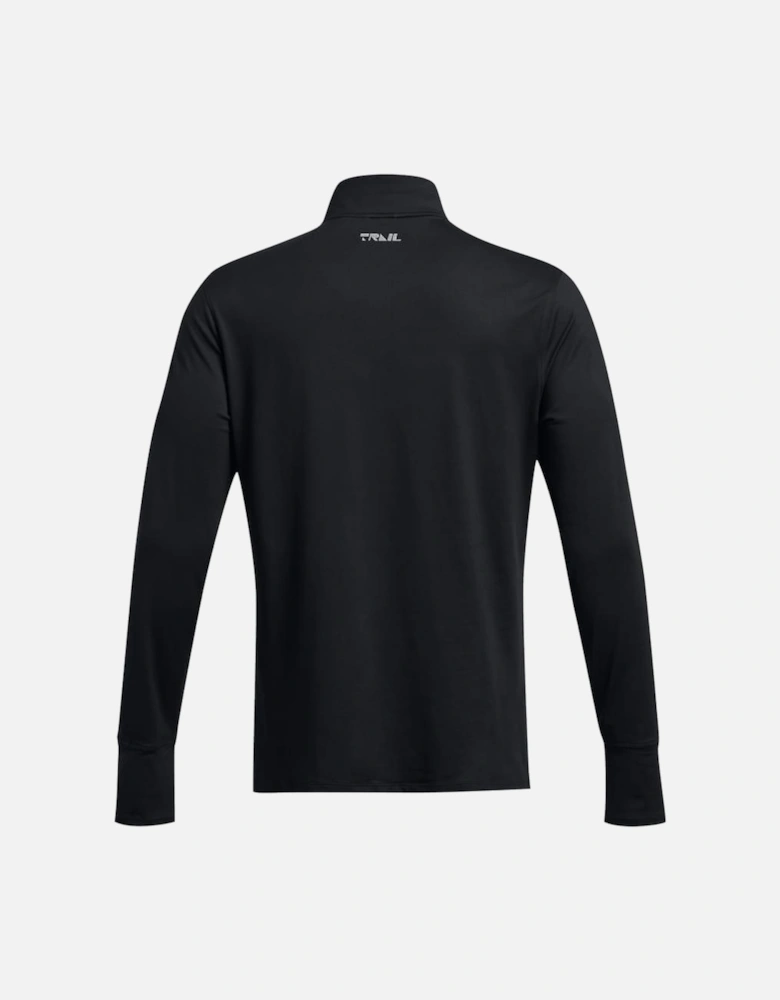 Mens Trail Run Quarter Zip Top