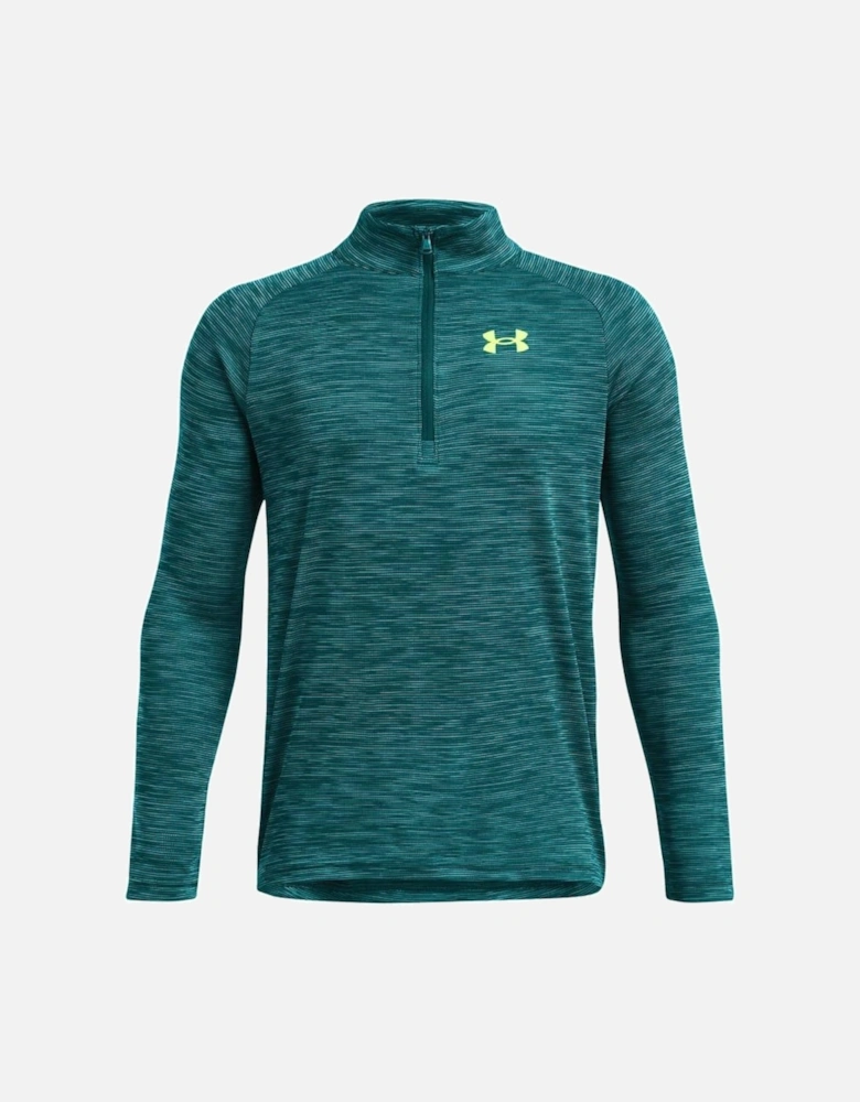 Boys Tech Textured Half Zip Top