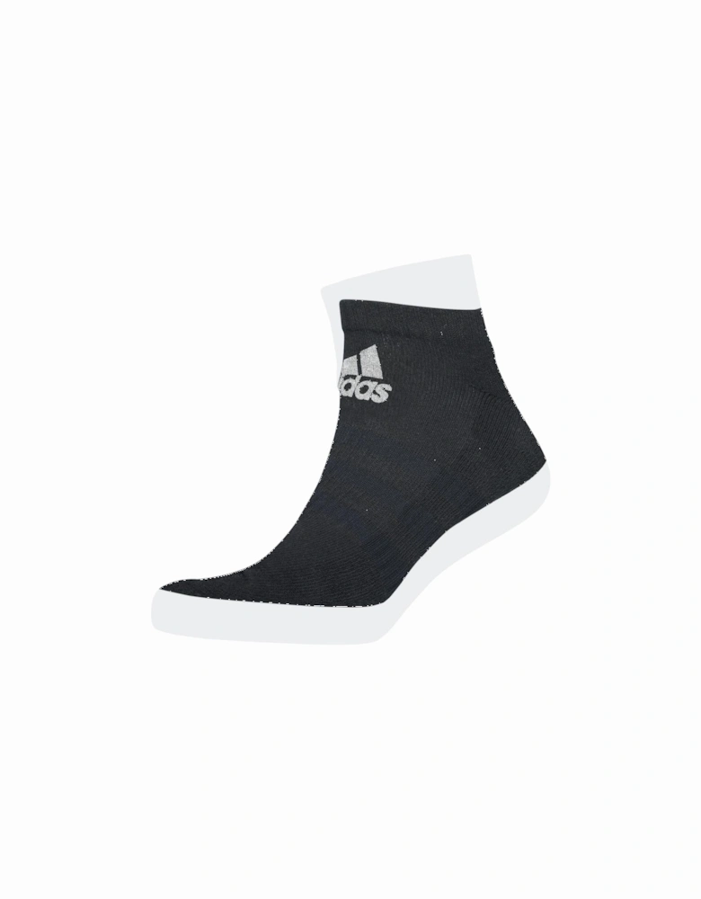 Unisex Adult Low Cut Cushioned Socks (Pack of 3)