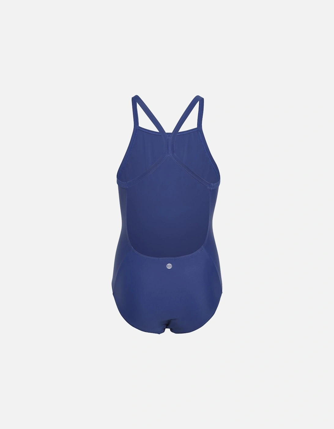 Girls Large Logo One Piece Swimsuit