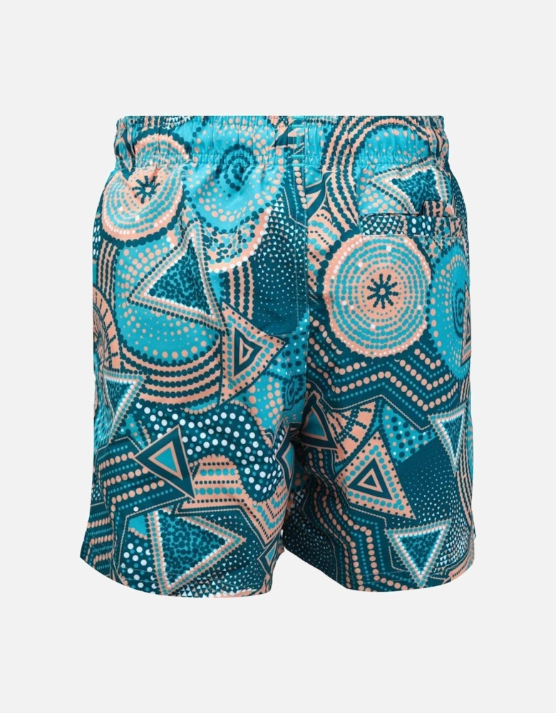 Boys Digital Print Swim Shorts
