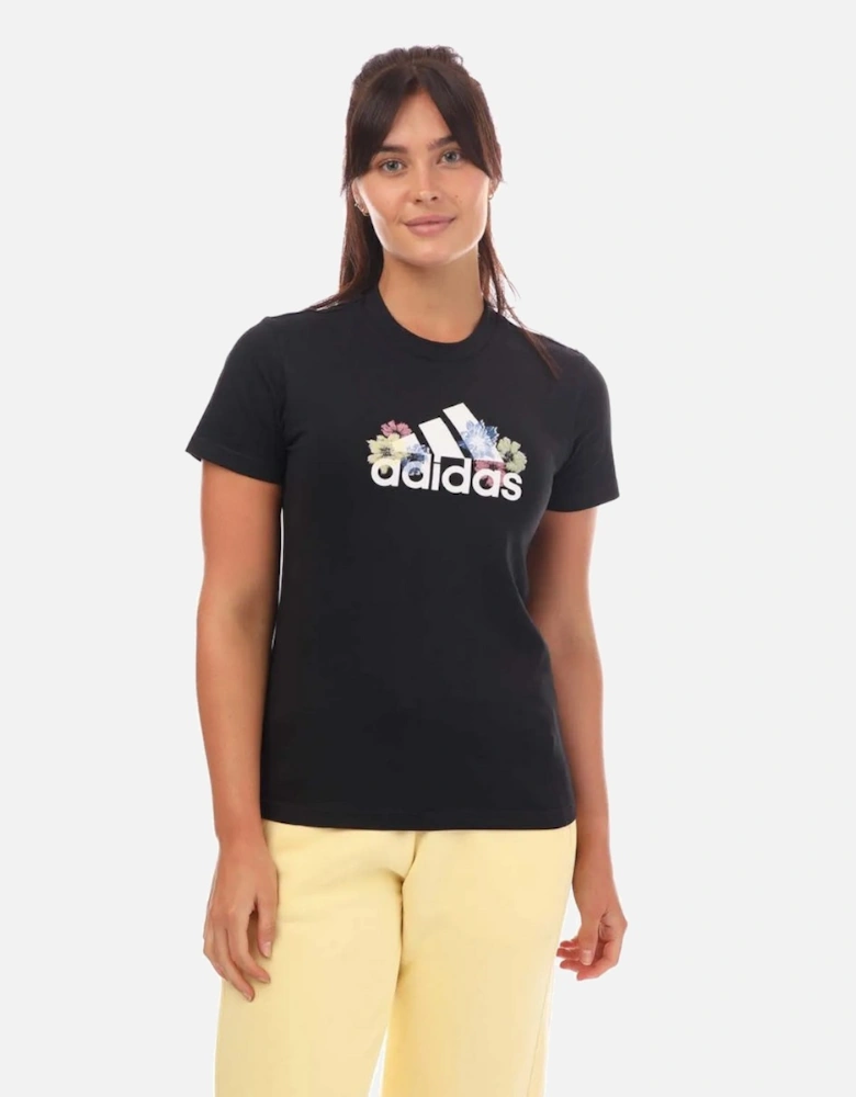 Womens/Ladies Floral T-Shirt