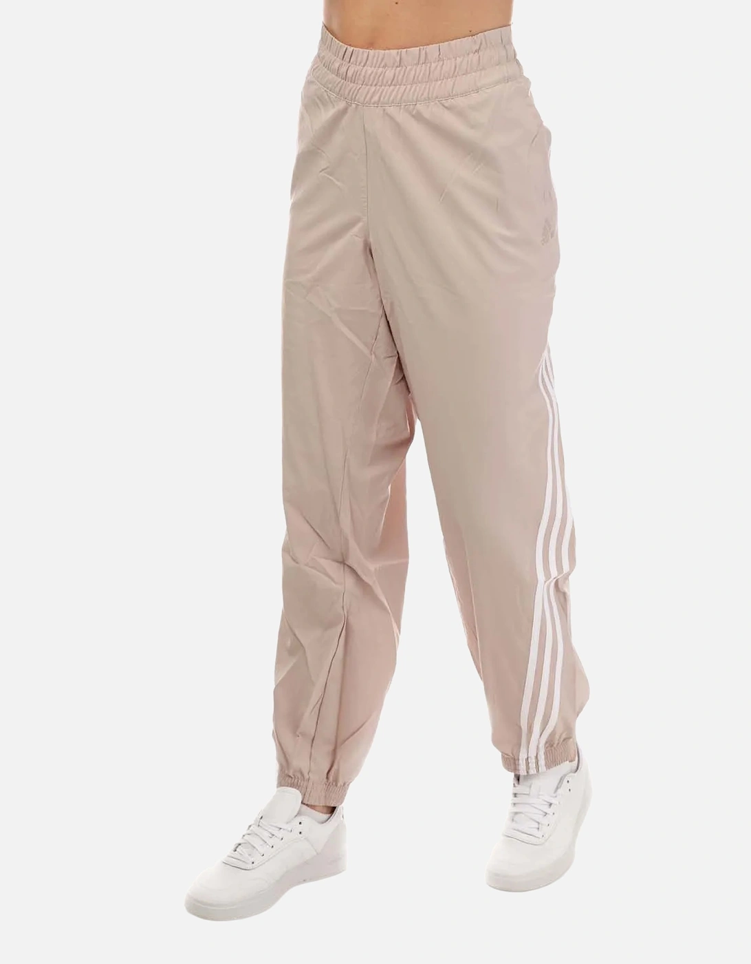 Womens/Ladies Train Icons Woven Jogging Bottoms, 3 of 2