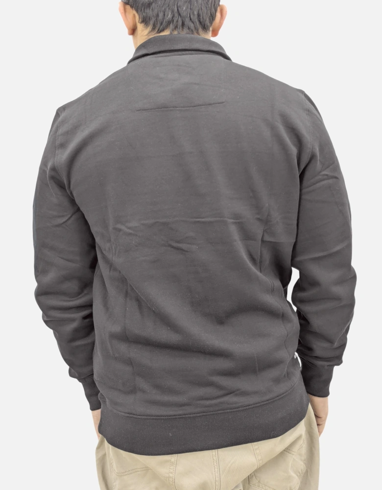 Double Grove Mens Sweatshirt Pullover Funnel Neck Casual Cotton