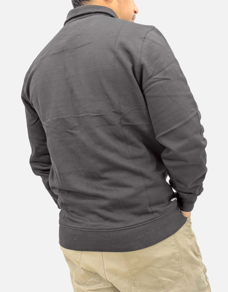 Double Grove Mens Sweatshirt Pullover Funnel Neck Casual Cotton