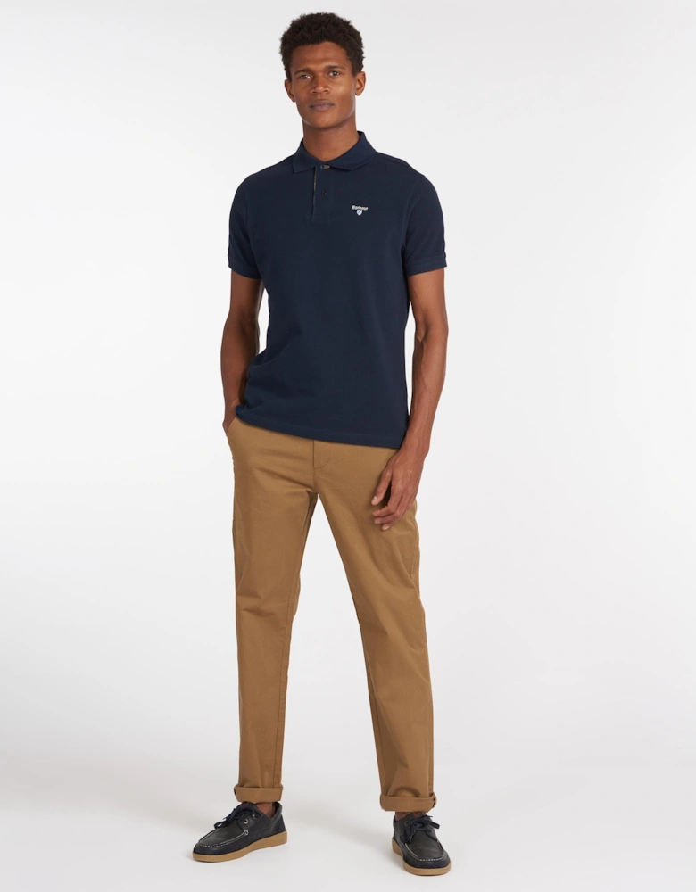 Tartan Pique Mens Polo S/S 25