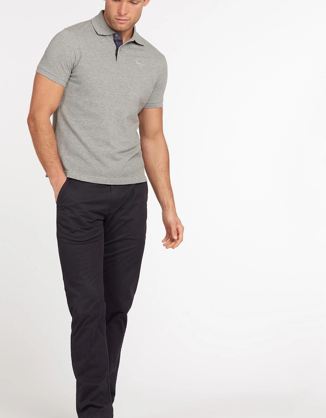 Tartan Pique Mens Polo S/S 25