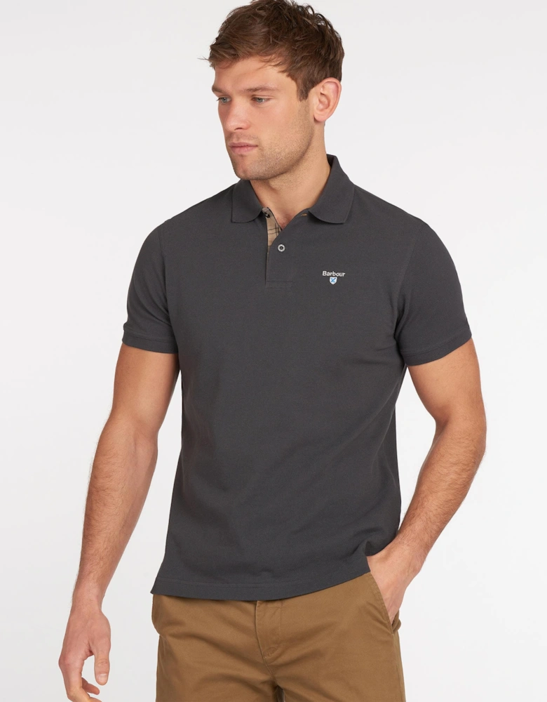 Tartan Pique Mens Polo S/S 25