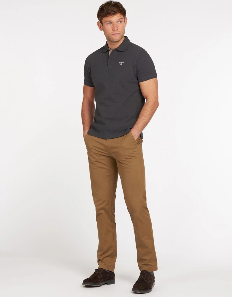 Tartan Pique Mens Polo S/S 25