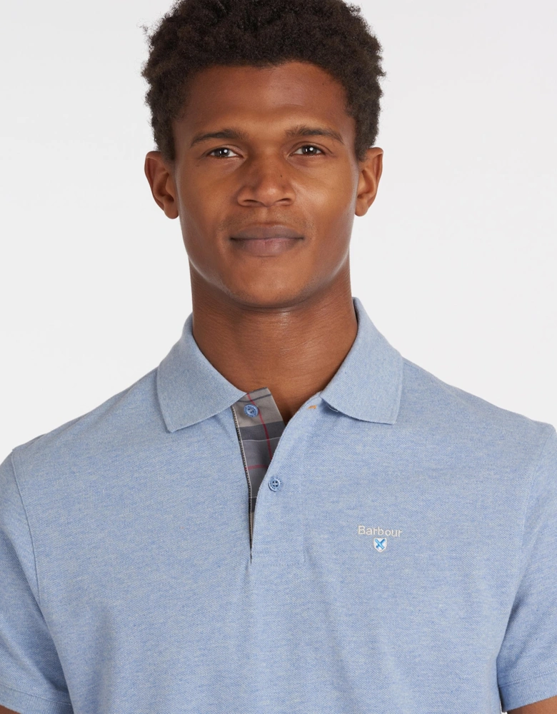 Tartan Pique Mens Polo S/S 25