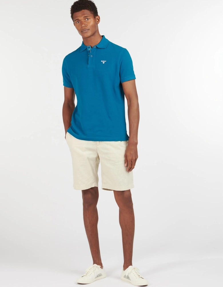 Tartan Pique Mens Polo S/S 25