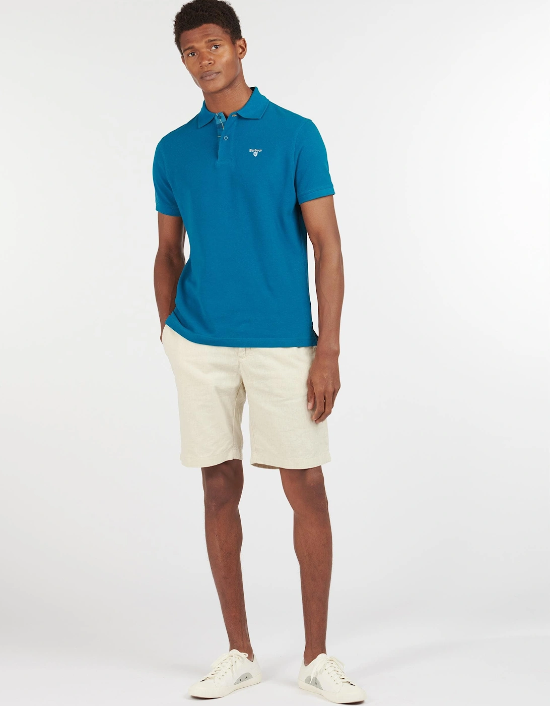Tartan Pique Mens Polo S/S 25