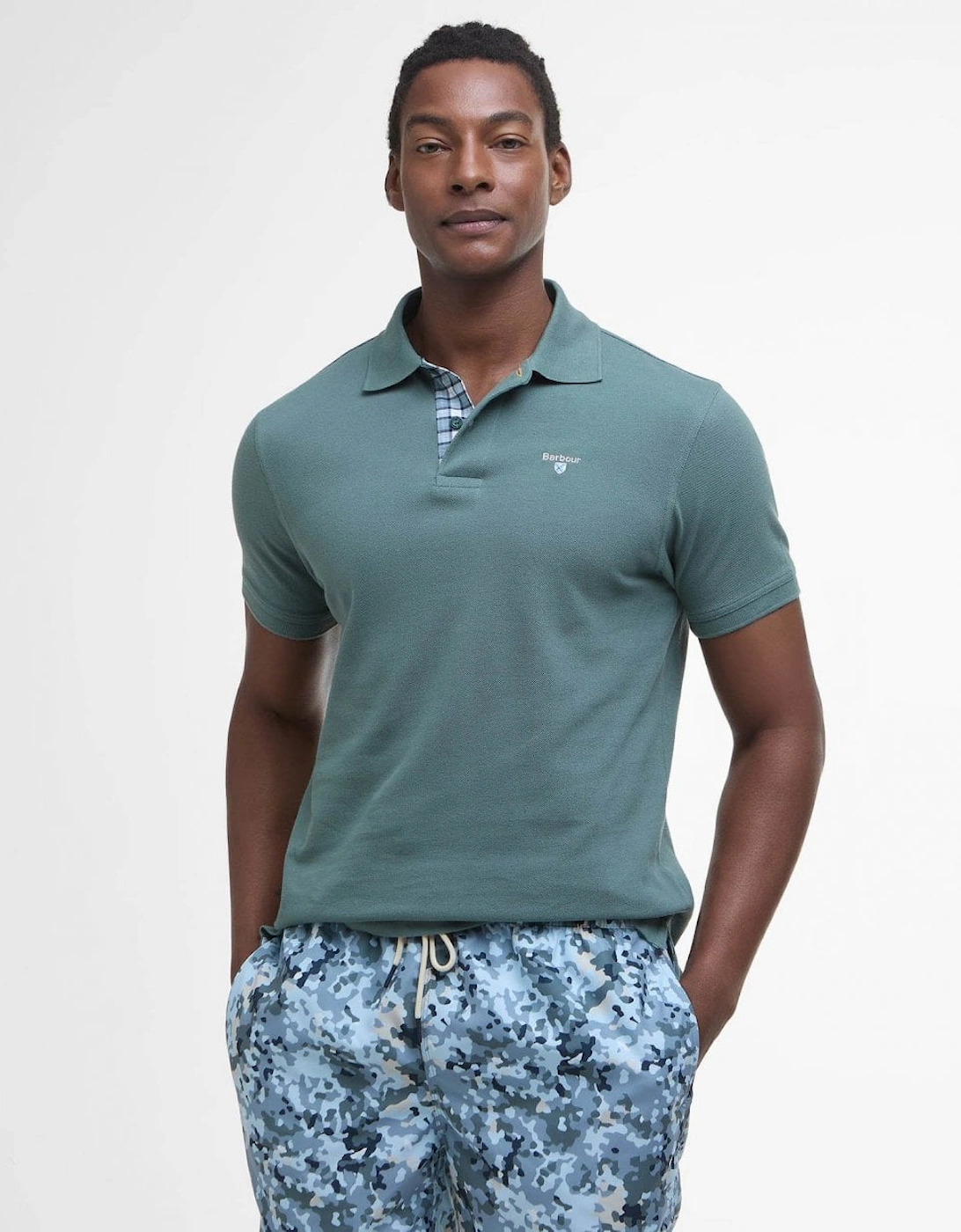 Tartan Pique Mens Polo S/S 25, 7 of 6