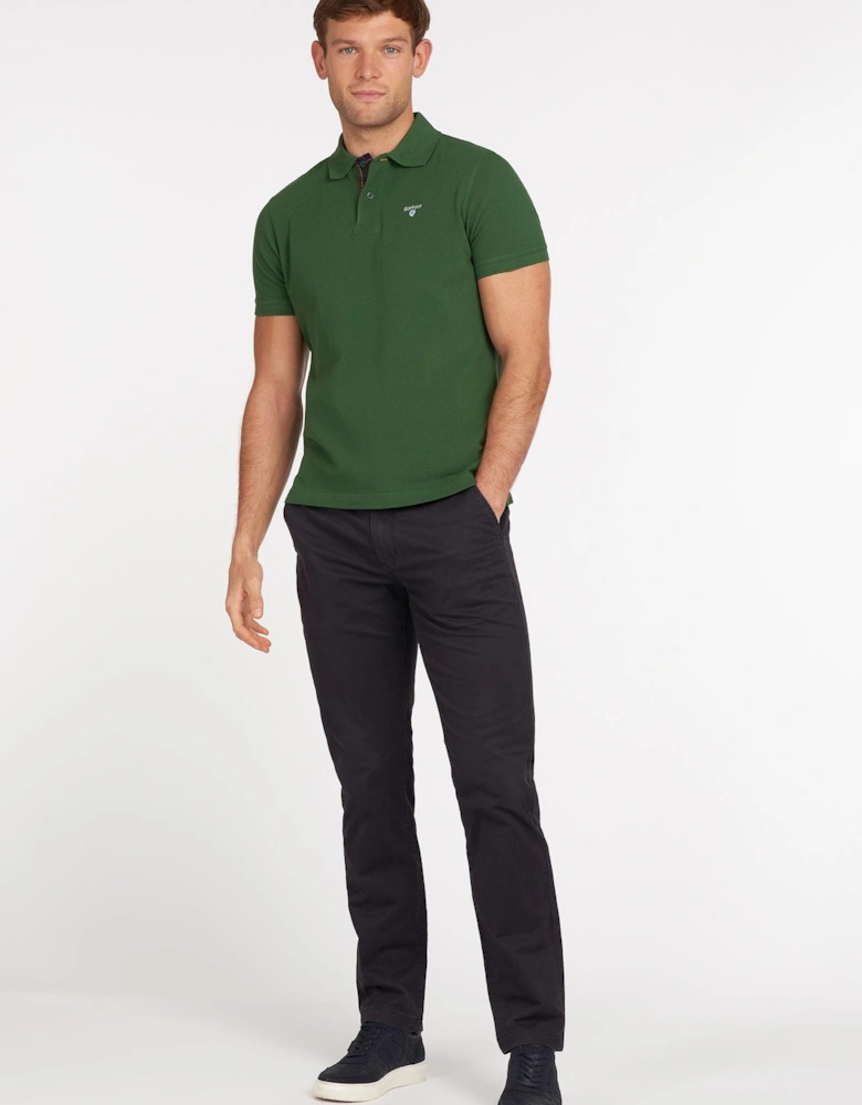 Tartan Pique Mens Polo S/S 25