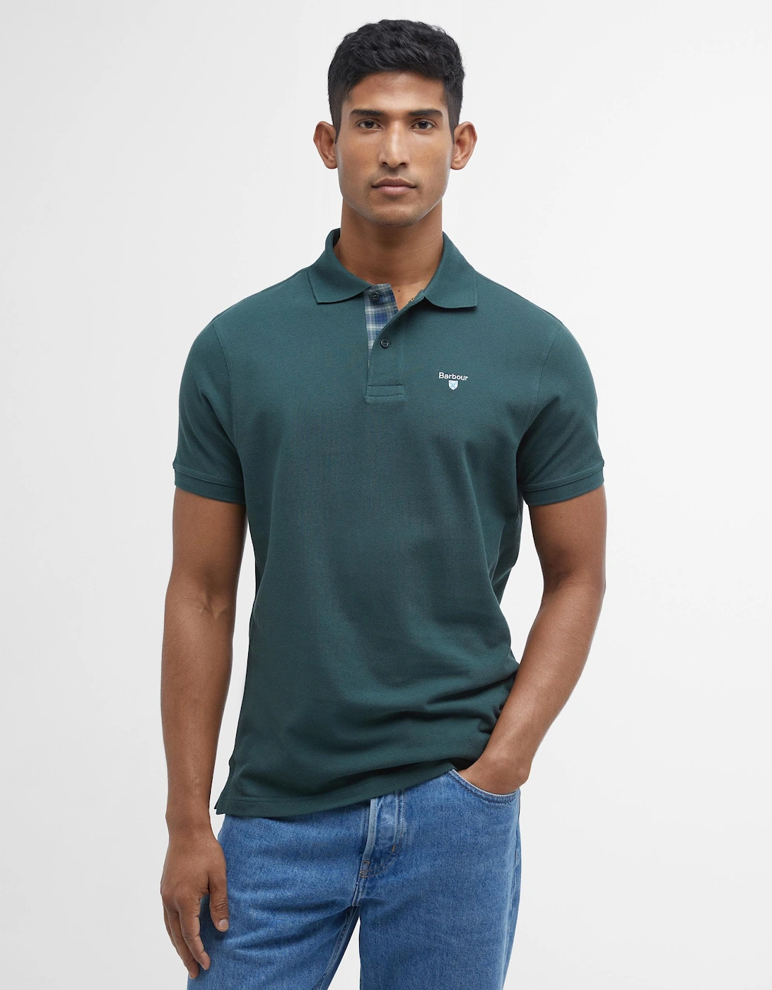 Tartan Pique Mens Polo S/S 25, 8 of 7